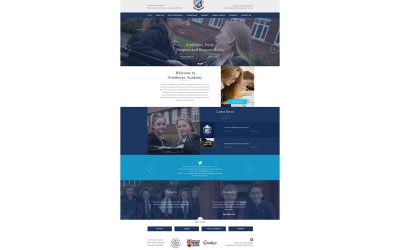Armthorpe Academy School Web Design