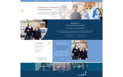 Portswood Primary School Web Design UK