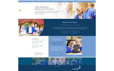 St Marys CofE Primary School Web Design UK