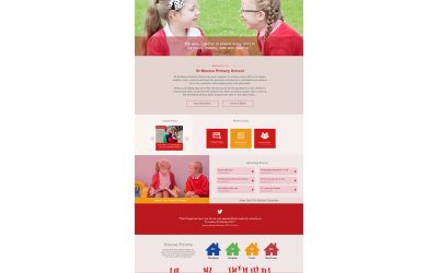 St Monica Primary School Web Design UK