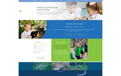 Stamshaw Junior School Web Design UK