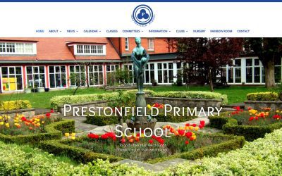 Prestonfield Primary School Web Design Edinburgh