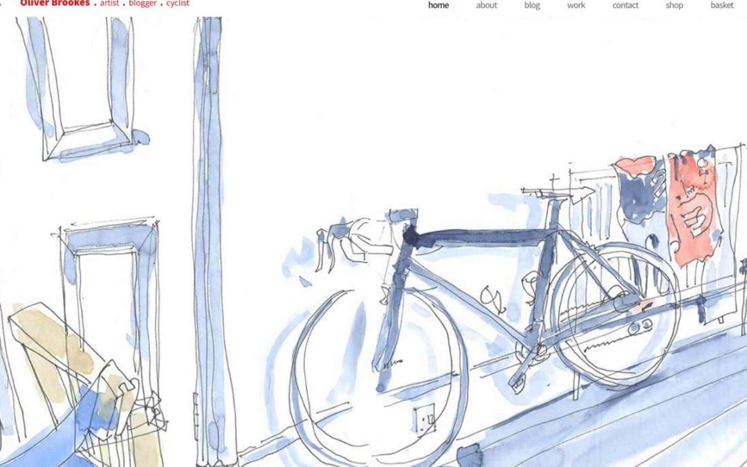 Oliver Brookes Artist Web Design Edinburgh
