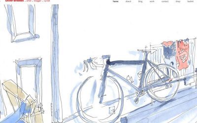 Oliver Brookes Artist Web Design Edinburgh