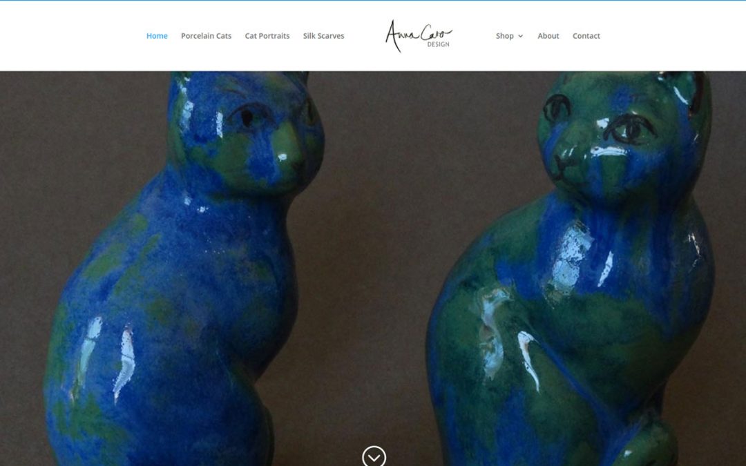 Anna Caro Design Artist Web Design Edinburgh
