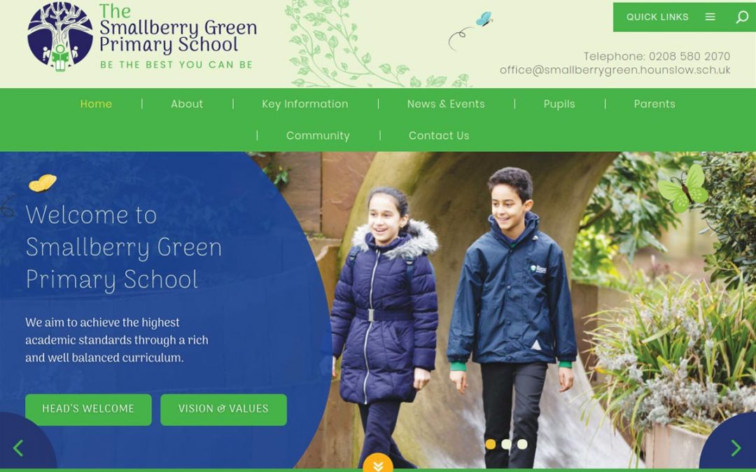 Smallberrygreen School Web Design UK