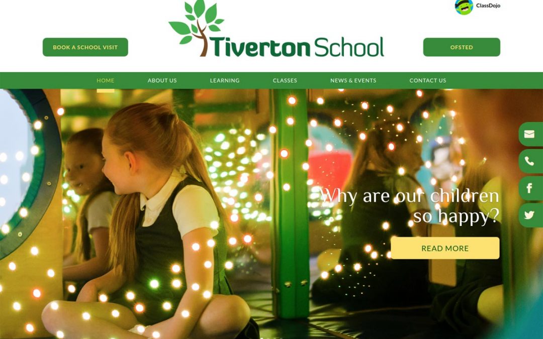 Tiverton School Web Design