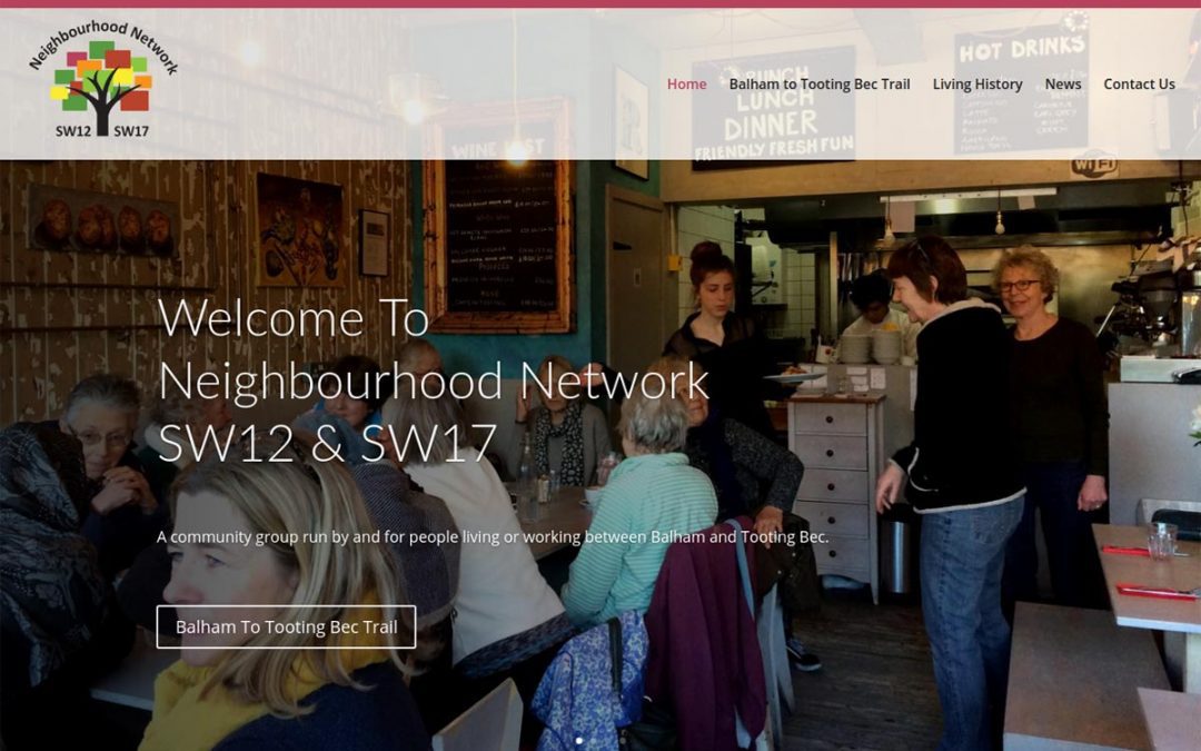 Neighbourhoodnetworks Charity Web Design UK