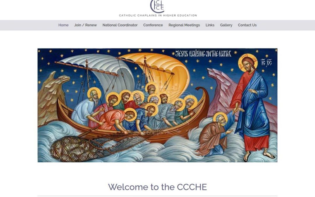 Catholic Chaplains working in Higher Education Web Design