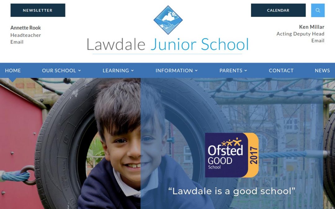 Lawdale Junior School Web Design UK
