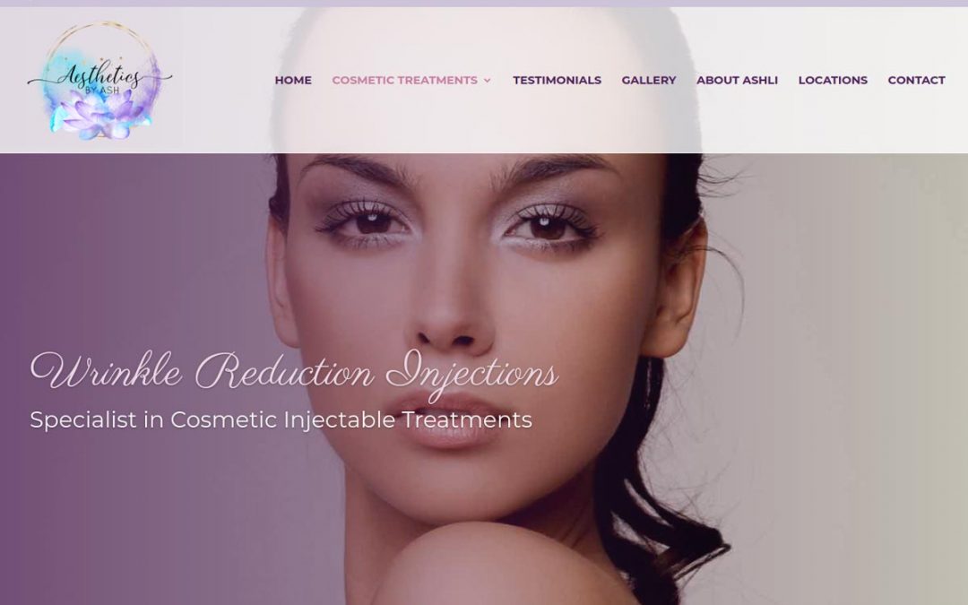 Aesthetics by Ashli Mobile Cosmetic Treatments Salisbury Web Design
