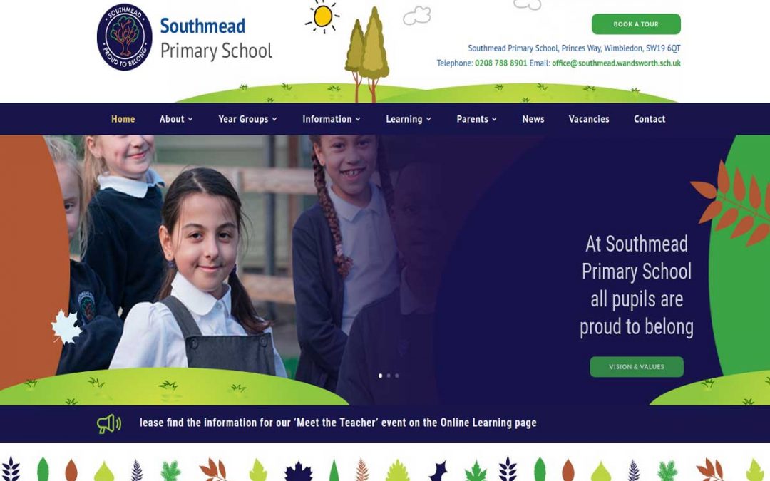 Southmead Primary School Web Design UK