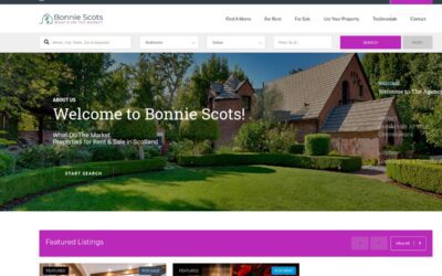 Property Rental Web Design Edinburgh