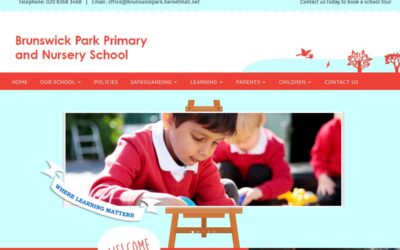Brunswick Park Primary and Nursery School Web Design