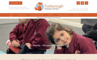 Foxborough Primary School Web Design UK