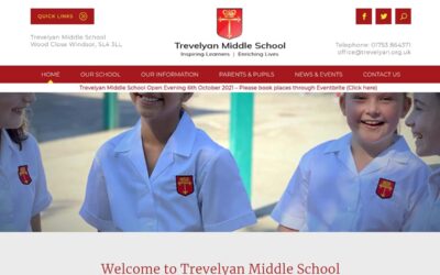 Trevelyan Middle School Web Design
