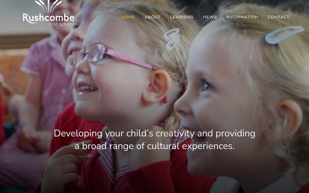 Rushcombe First School Web Site Redesign