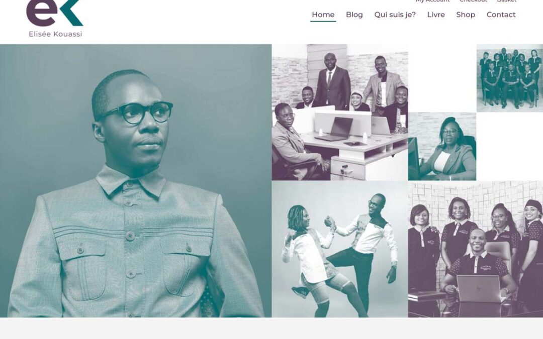 Elisée Kouassi, Ecommerce Blog Web Design