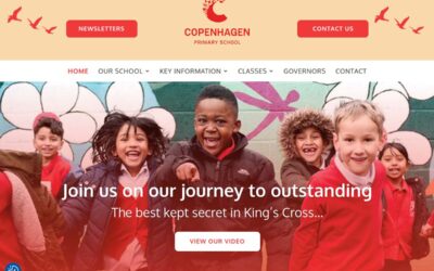 Copenhagen Primary School WordPress Web Design