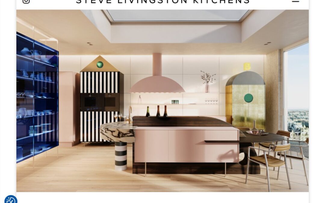 Steve Livingston Kitchens Designer Web Design Edinburgh